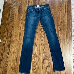 Hudson Jeans high rise straight leg jeans